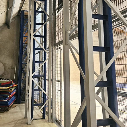 renfort metallique poteaux college jean moulin marmande 47